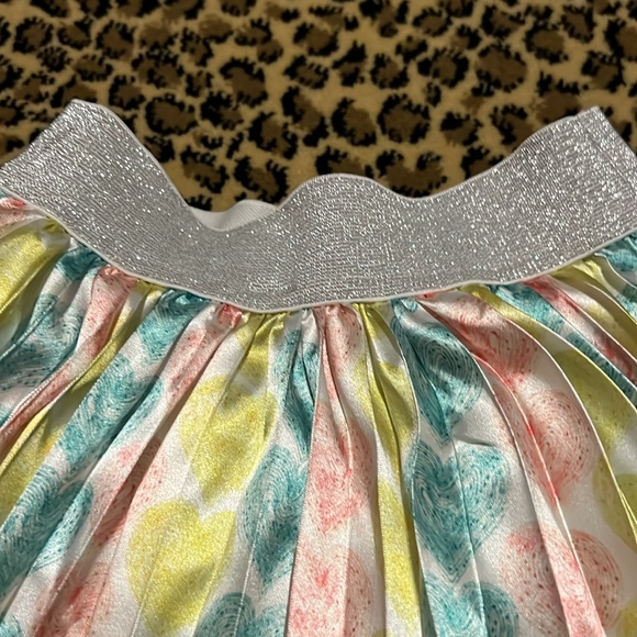 Lola and the boys used but great condition heart print skirt size 10 - Picture 3 of 6